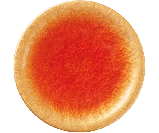 福井クラフト A150寿司皿 アクア 橙 74012000 1個（ご注文単位1個）【直送品】