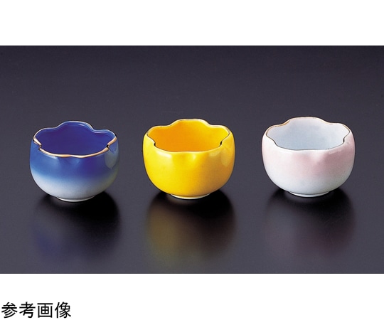 福井クラフト 陶)桜型珍味 黄渕金 89670650 1個（ご注文単位1個）【直送品】