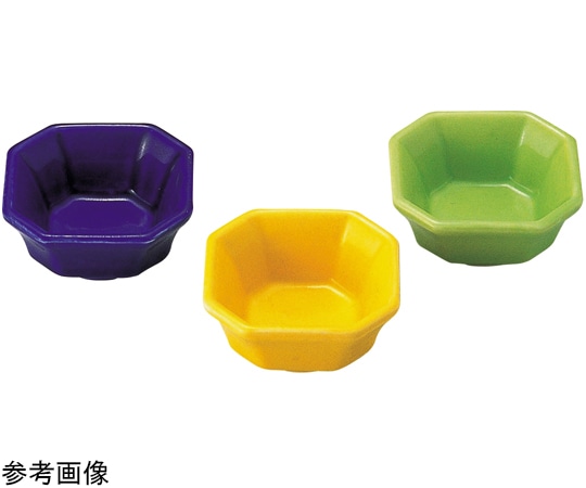 福井クラフト 陶)隅切角珍味入れ 瑠璃 89804750 1個（ご注文単位1個）【直送品】