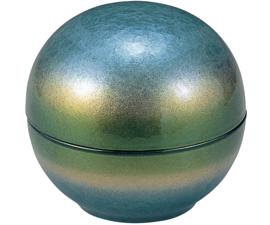 福井クラフト 未来盛器グリーンパールアクア 55000020 1個（ご注文単位1個）【直送品】