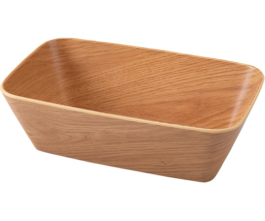 福井クラフト バケットボックス長角(小)ナチュラル265×162×H83 80304480 1個（ご注文単位1個）【直送品】