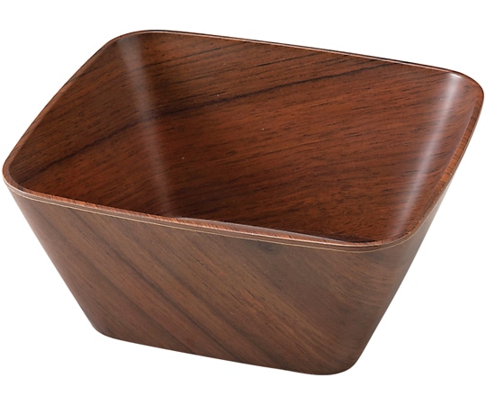 福井クラフト バケットボックス角(小)ダーク 176*162*H80 80304520 1個（ご注文単位1個）【直送品】