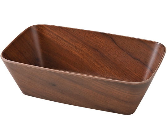 福井クラフト バケットボックス長角(小)ダーク 265*162*H80 80304530 1個（ご注文単位1個）【直送品】