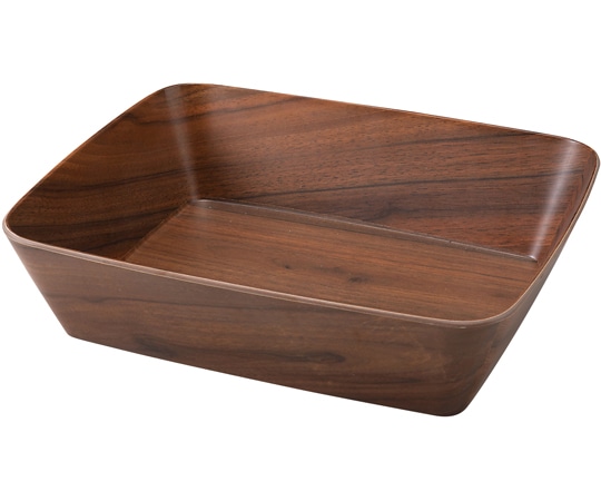 福井クラフト バケットボックス長角(大)ダーク 325*265*H80 80304550 1個（ご注文単位1個）【直送品】