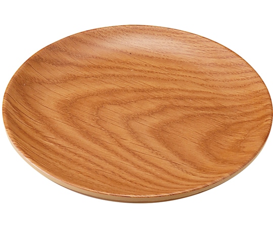 福井クラフト φ152 丸トレー ナチュラル 80304410 1個（ご注文単位1個）【直送品】