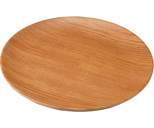 福井クラフト φ259 丸トレー ナチュラル 80304430 1個（ご注文単位1個）【直送品】