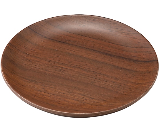 福井クラフト φ152 丸トレー ダーク 80304440 1個（ご注文単位1個）【直送品】