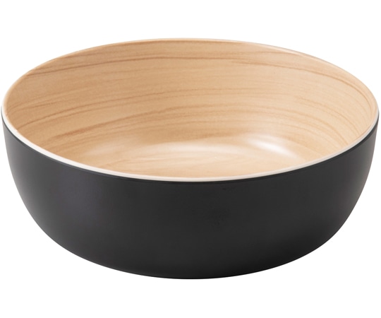 福井クラフト φ216 コンビネーションボール黒/木目 80304590 1個（ご注文単位1個）【直送品】