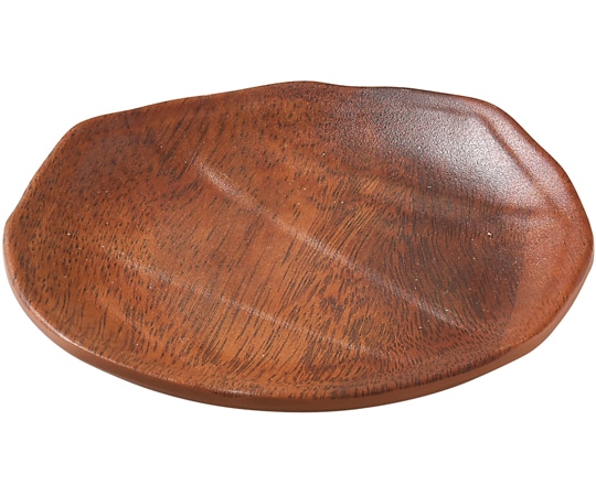 福井クラフト 八角皿 ウォールナット 83360910 1個（ご注文単位1個）【直送品】
