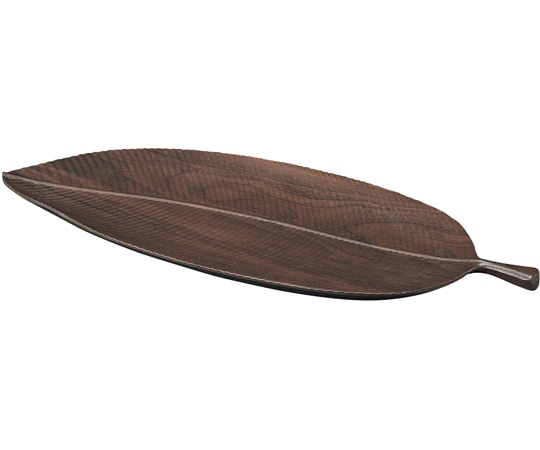 福井クラフト メラミン 37cm 葉皿 80304040 1個（ご注文単位1個）【直送品】