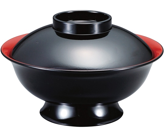 福井クラフト 5.5寸 聖龍椀 黒内朱 12033660 1個（ご注文単位1個）【直送品】