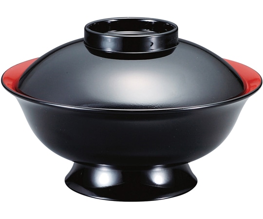 福井クラフト 6寸 聖龍椀 黒内朱 12033670 1個（ご注文単位1個）【直送品】