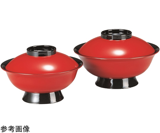 福井クラフト 5.5寸 聖龍椀(低足)朱ツバ黒 32602250 1個（ご注文単位1個）【直送品】