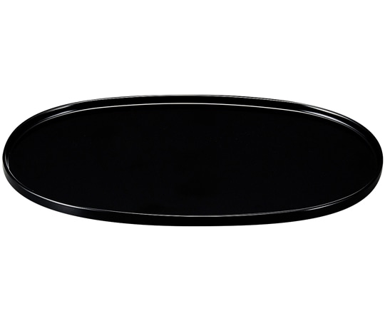 福井クラフト 尺0 小判ぜんざい盆 黒 15007960 1個（ご注文単位1個）【直送品】