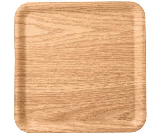 福井クラフト 耐熱木)32.2cm 角トレー ナチュラルブラウンSL 17415990 1個（ご注文単位1個）【直送品】