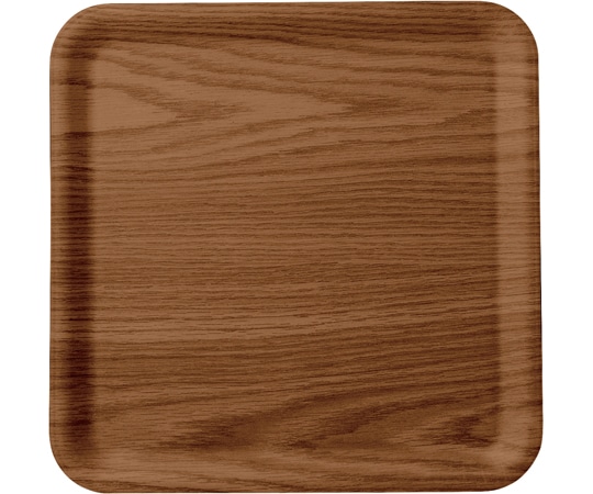 福井クラフト 耐熱木)32.2cm 角トレー ダークブラウンSL 17416190 1個（ご注文単位1個）【直送品】