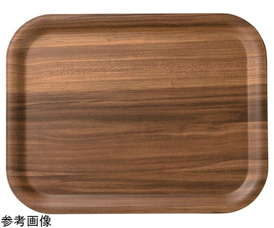 福井クラフト 耐熱木)37cm 長角トレー ダークブラウンSL 17416150 1個（ご注文単位1個）【直送品】
