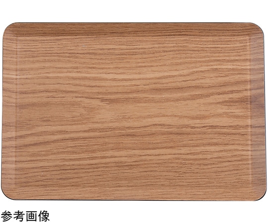 福井クラフト 28cm 長角スマイルトレー ナチュラルブラウンSL 11014540 1個（ご注文単位1個）【直送品】
