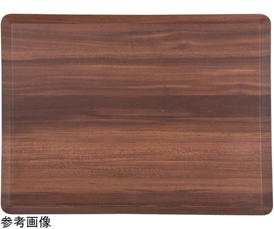 福井クラフト 36cm 長角スマイルトレー ダークブラウンSL 11014620 1個（ご注文単位1個）【直送品】