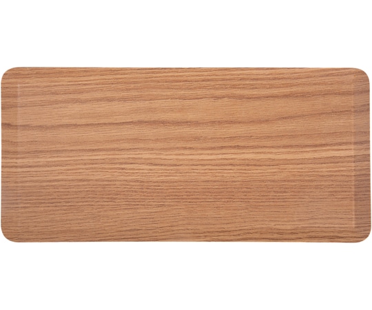 福井クラフト 39cm 長角スマイルスリムトレー ナチュラルブラウンSL 11014670 1個（ご注文単位1個）【直送品】