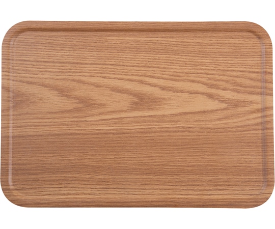 福井クラフト 46cm 長角フラットトレー ナチュラルブラウンSL 11014660 1個（ご注文単位1個）【直送品】