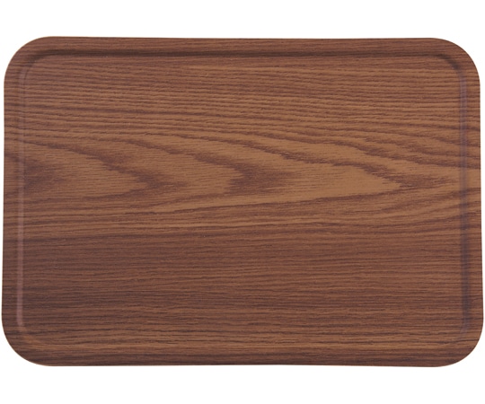 福井クラフト 43cm 長角フラットトレー ダークブラウンSL 11014680 1個（ご注文単位1個）【直送品】