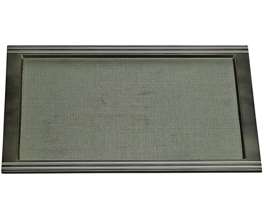 福井クラフト 木)ツーライン盆 モスグリーン 16914090 1個（ご注文単位1個）【直送品】