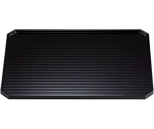 福井クラフト 木)尺3 足付カンナ目隅切膳 溜漆塗 17416870 1個（ご注文単位1個）【直送品】