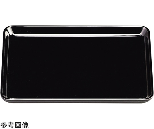 福井クラフト 木)9寸 宴懐石盆 黒漆塗 17311420 1個（ご注文単位1個）【直送品】