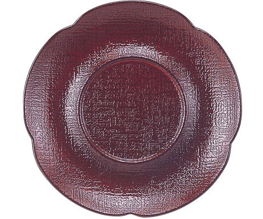 福井クラフト 花型布目茶碗蒸台 新溜 43010070 1個（ご注文単位1個）【直送品】