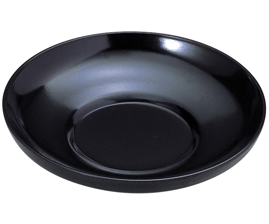 福井クラフト 2.8寸 ダルマ茶托 黒 75000350 1個（ご注文単位1個）【直送品】