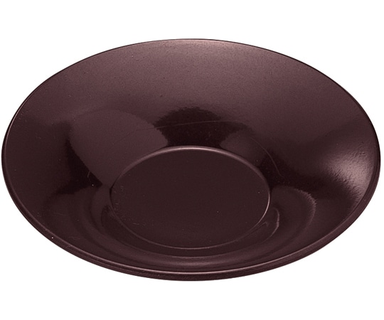 福井クラフト 3.6寸 朝顔茶托 溜 75000200 1個（ご注文単位1個）【直送品】