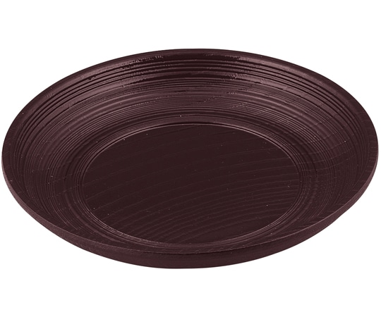 福井クラフト 3.6寸 日の出茶托 溜 85915500 1個（ご注文単位1個）【直送品】