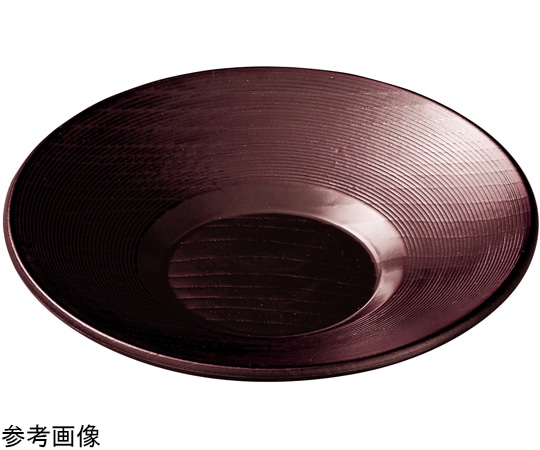 福井クラフト 3.5寸 千筋茶托 新溜 81015340 1個（ご注文単位1個）【直送品】