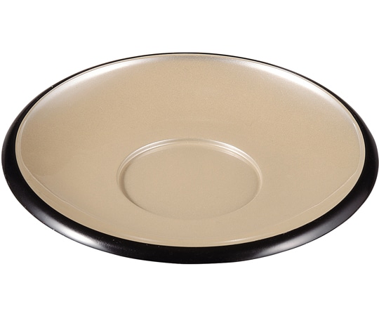 福井クラフト 4寸 福茶托 銀透き渕黒 80604200 1個（ご注文単位1個）【直送品】