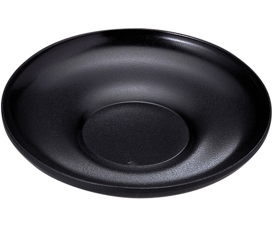 福井クラフト 4.2寸 だるま茶托 黒干漆 75000160 1個（ご注文単位1個）【直送品】