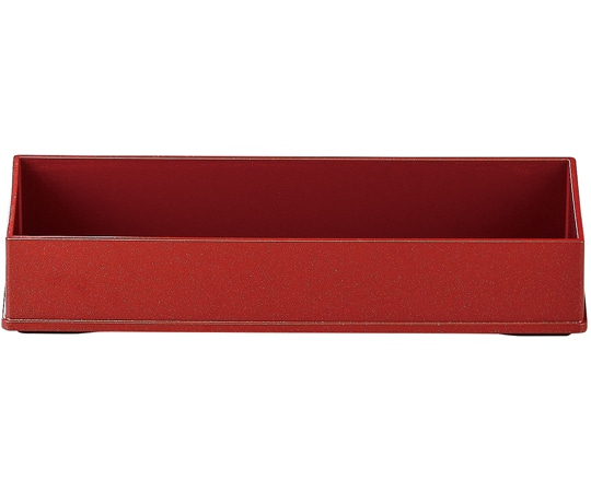 福井クラフト 夢枕長手盛箱用(底親)内外朱銀パール 21015783 1個（ご注文単位1個）【直送品】