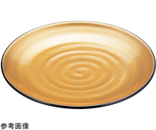 福井クラフト 7寸 神龍皿 金粉蒔 55004210 1個（ご注文単位1個）【直送品】