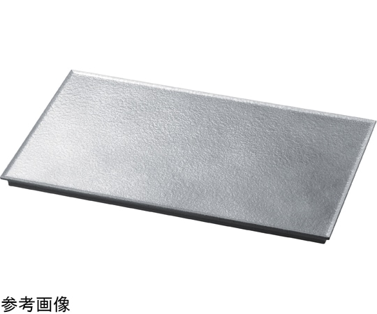 福井クラフト 33cm 長角フラットプレート タタキ銀/裏黒塗 54301170 1個（ご注文単位1個）【直送品】