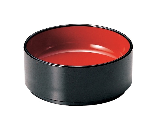 福井クラフト 2.5寸 薬味鉢 黒内朱塗 45022320 1個（ご注文単位1個）【直送品】