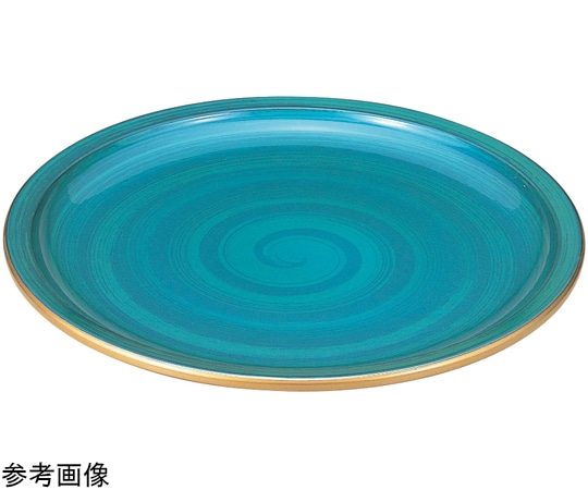 福井クラフト 尺6 満月皿 深海 70009230 1個（ご注文単位1個）【直送品】