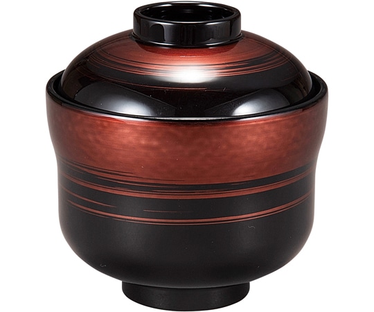 福井クラフト 耐熱佑ひさご小吸椀 茶金カスミ内黒 30044440 1個（ご注文単位1個）【直送品】