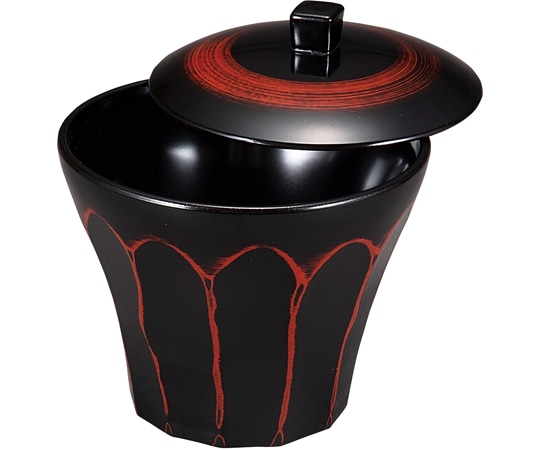 福井クラフト 耐熱3.1寸 荒彫小町カップ セット 曙 内黒 31005450 1個（ご注文単位1個）【直送品】