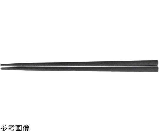 福井クラフト PBT22.5cm 四角太箸 黒OM 90030800 1個（ご注文単位1個）【直送品】