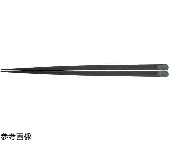 福井クラフト PBT20.5cm 天削先角箸 黒OM 90031040 1個（ご注文単位1個）【直送品】