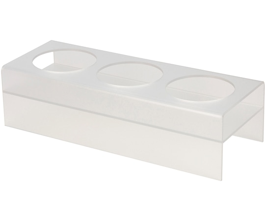 福井クラフト アクリル穴あき什器(中)ホワイトスリ 80113480 1個（ご注文単位1個）【直送品】