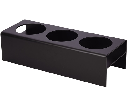 福井クラフト アクリル穴あき什器(中)ブラック 80113470 1個（ご注文単位1個）【直送品】