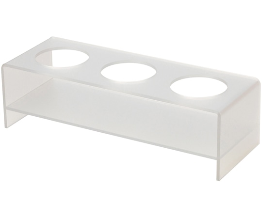 福井クラフト アクリル穴あき什器(小)ホワイトスリ 80113460 1個（ご注文単位1個）【直送品】
