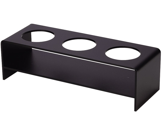 福井クラフト アクリル穴あき什器(小)ブラック 80113450 1個（ご注文単位1個）【直送品】