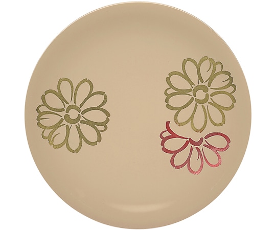 福井クラフト A150寿司皿 フラワー クリーム 12043050 1個（ご注文単位1個）【直送品】